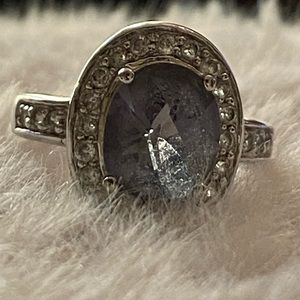 Sterling Halo Ring
